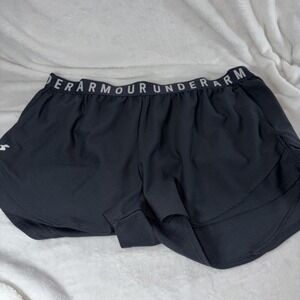 Under Armour Women's Play Up 3.0 short 2XL Athleisure Gym Running Soft Loose EUC